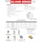 Trans Atlantic Co. Heavy Duty Stainless Steel Grade 1 Commercial Cylindrical Classroom Door Knob with Lock DL-HVB70-US32D - alternate 5